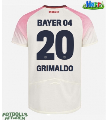 Bayer Leverkusen Alejandro Grimaldo #20 Bortatröja 2025-26 Kortärmad